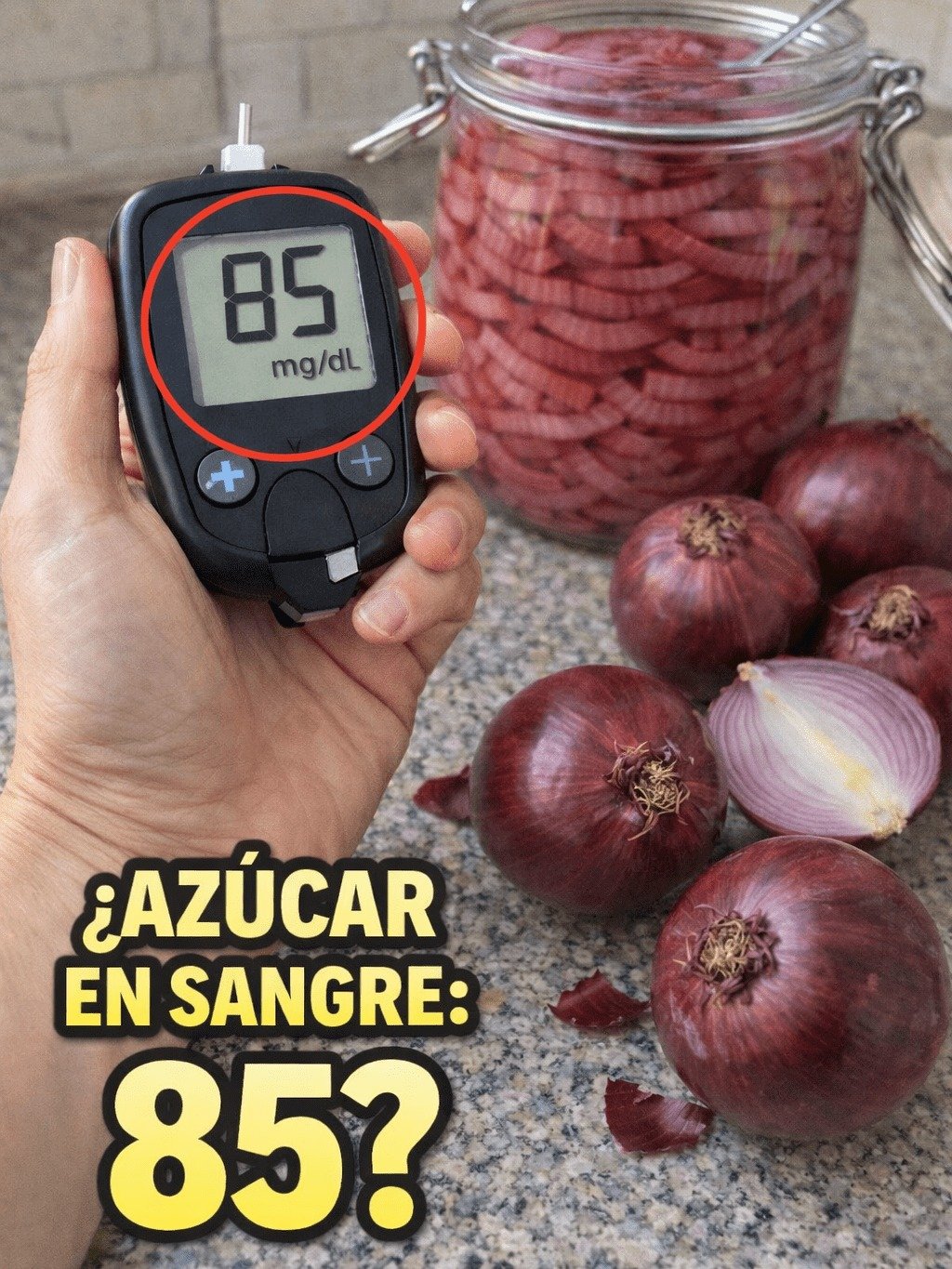 ¡El SECRETO de la Cebolla Morada! Descubre la Receta Viral que Estabiliza tu Azúcar y te Llena de Energía al Instante