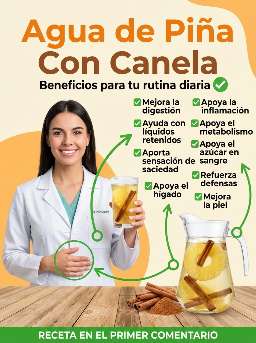 ¡El Secreto OCULTO para Desintoxicarte y Adelgazar RÁPIDO! Descubre la Bebida de Piña y Canela que Transformará tu Cuerpo