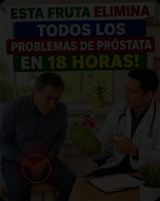 ¡No Caigas en la Trampa! La Fruta 'Milagro' para la Próstata: ¿Solución o Peligro SILENCIOSO que Nadie Te Advierte?