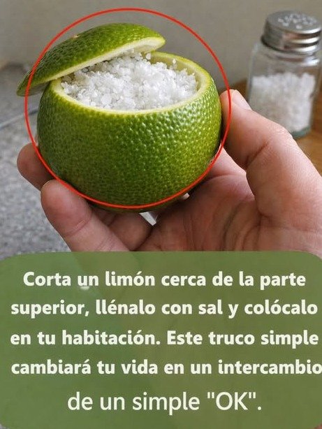 El Truco Viral del Limón con Sal en tu Habitación: ¿Funciona REALMENTE Contra la Mala Energía o Esconde un Secreto Mejor?