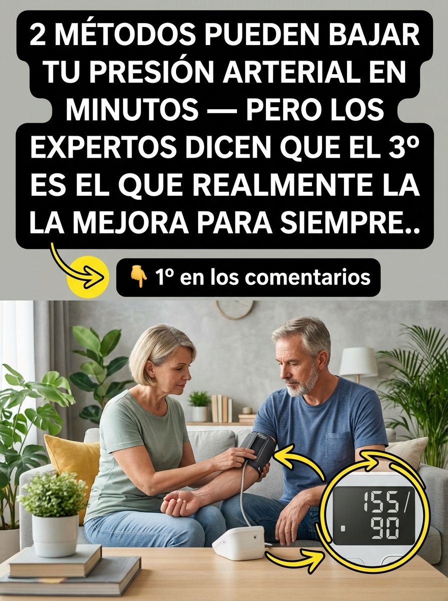 ¡ALERTA! ¿Presión Alta SIN CONTROL? 3 Hábitos Diarios Que Pocos Conocen (El Último Te Sorprenderá)