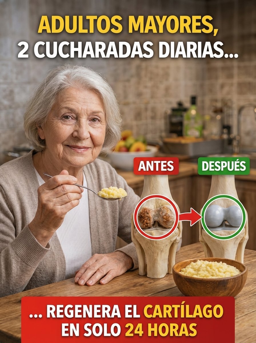 El Hábito Diario ESCONDIDO que los Adultos Mayores Están Adoptando para Proteger su Cartílago (¡No te lo Pierdas!)