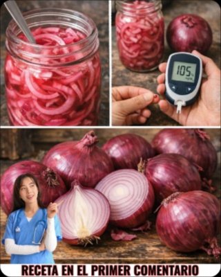 ¡El Secreto Mejor Guardado! 🧅 Esta Cebolla Morada Puede Nivelar Tu Azúcar y Transformar Tu Salud (¡No te lo Pierdas!)