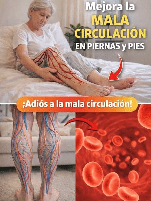 ¡ALERTA! Si tus piernas se sienten pesadas y frías, podrías estar ignorando este HÁBITO ESENCIAL (y una vitamina clave) que necesitas AHORA