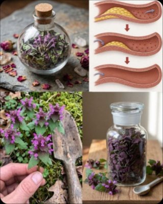 ¡No la arranques! Esta 'Mala Hierba' Púrpura en tu Jardín esconde 7 Secretos Medicinales que DEBES Conocer