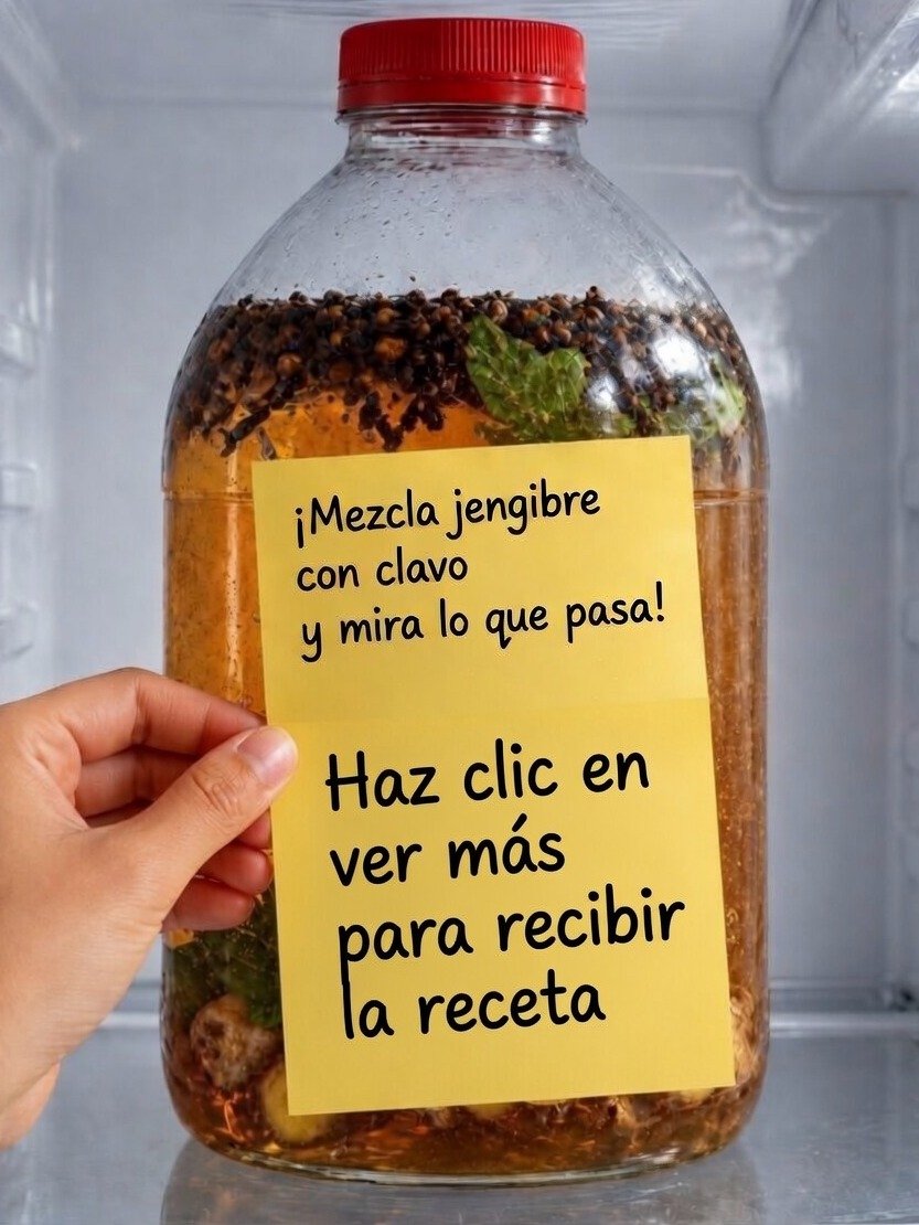 ¿Y si te dijera que esta simple mezcla puede REVOLUCIONAR tu salud? ¡Descubre el secreto del jengibre y clavo que tu cuerpo te agradecerá!