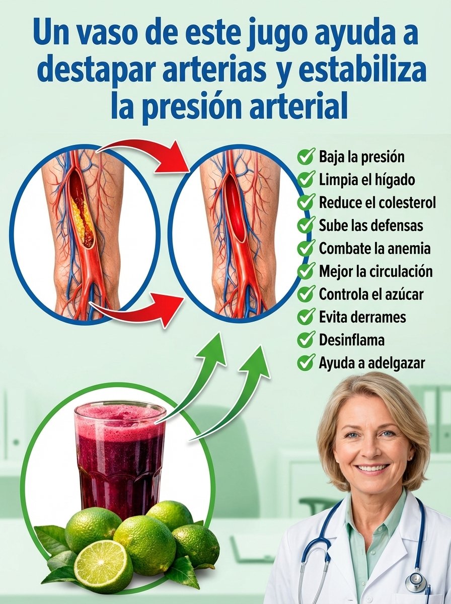 ¡El Secreto Revelado! 🩸 Descubre el Jugo Natural que Está Transformando la Circulación y Por Qué Debes Probarlo HOY Mismo