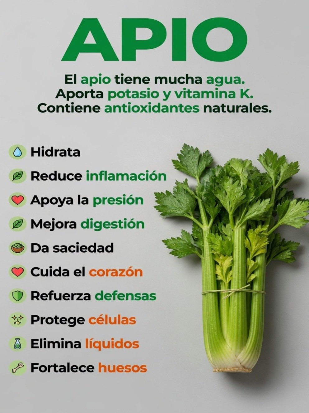 ¿Y si te dijera que este humilde vegetal puede TRANSFORMAR tu salud? ¡Descubre el poder oculto del apio que NADIE te cuenta!