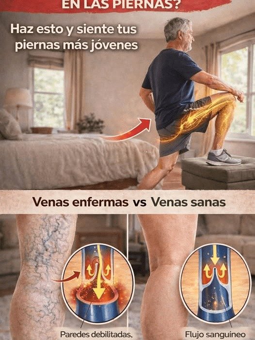 ¡Alerta si tienes +55! Este Hábito Diario de 10 Minutos es el "Secreto" para Olvidarte de las Piernas Pesadas y la Hinchazón