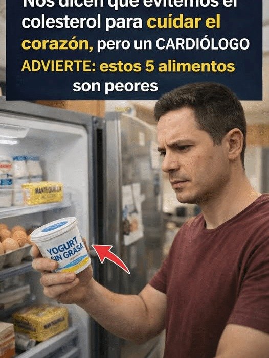 La VERDAD Incómoda: ¿El Colesterol es una Distracción? Estos 5 Alimentos Están Arruinando Tu Corazón (¡Y Los Comes Diario!)