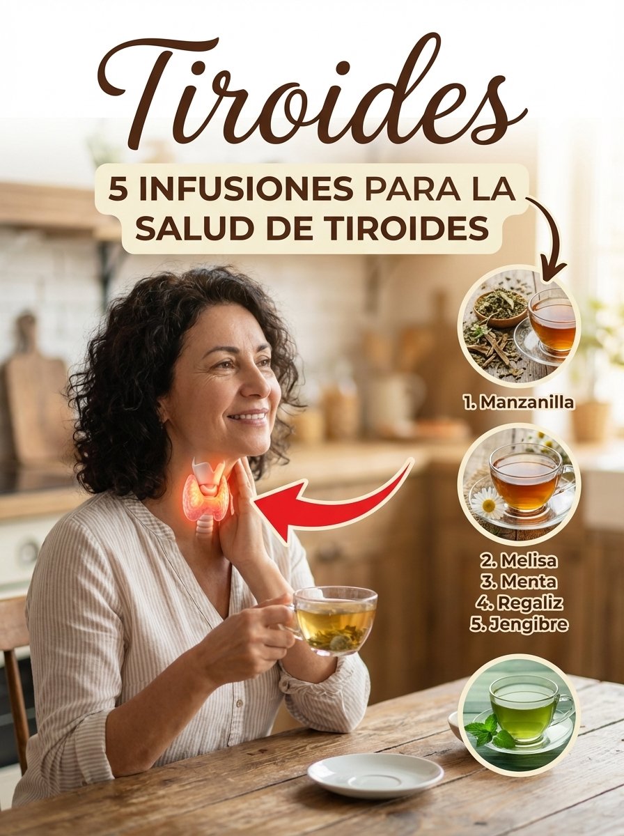 ¡ALERTA! ¿Tu Tiroides está en PELIGRO? Las 5 HIERBAS SECRETAS que NADIE te cuenta para combatirlo y RECUPERAR tu ENERGÍA