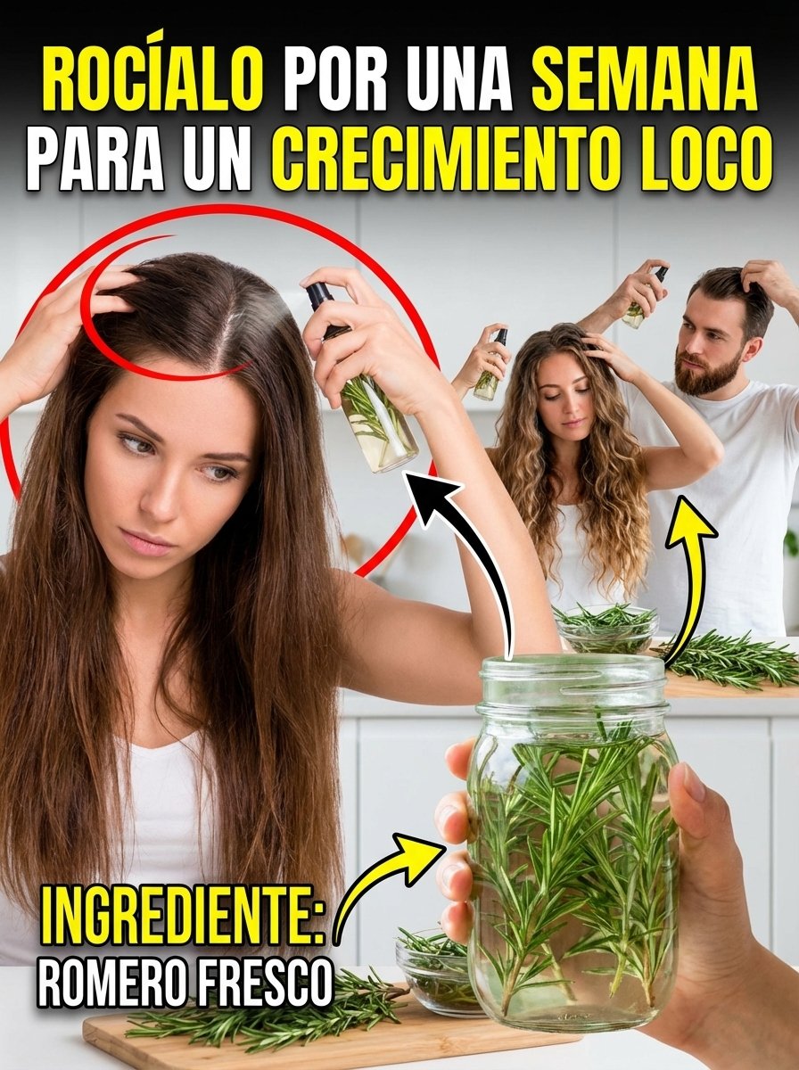 ¡El Secreto Olvidado de tu Abuela para un Cabello Espectacular! Descubre el Remedio Natural de 2 Ingredientes que lo Revitalizará en Semanas