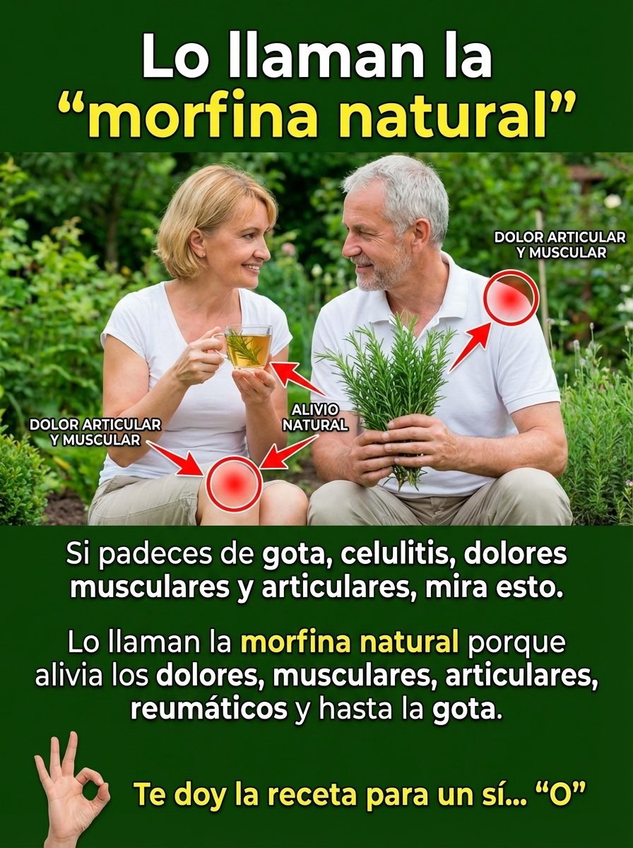 ¡Alerta Viral! ¿Es el Romero la "Morfina Natural" Definitiva o un Mito Peligroso? La Verdad que Nadie te Cuenta