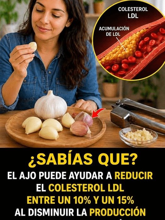 ¡Alerta! Estás Usando el Ajo Para el Colesterol de Forma INCORRECTA: El Detalle CLAVE Que lo Cambia TODO