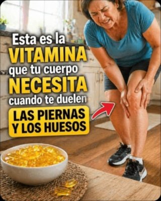 ¡Detén el Dolor Ahora! La ÚNICA Vitamina Que Podría Explicar Tus Molestias En Piernas Y Huesos (Y Cómo Actuar Antes De Que Sea Tarde)