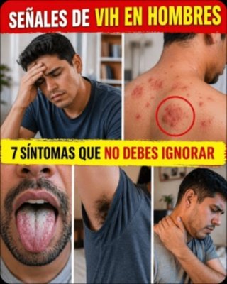 ¡Alerta Hombres! 7 Síntomas SILENCIOSOS de VIH Que NUNCA Debes Ignorar (Podrían Salvar Tu Vida)