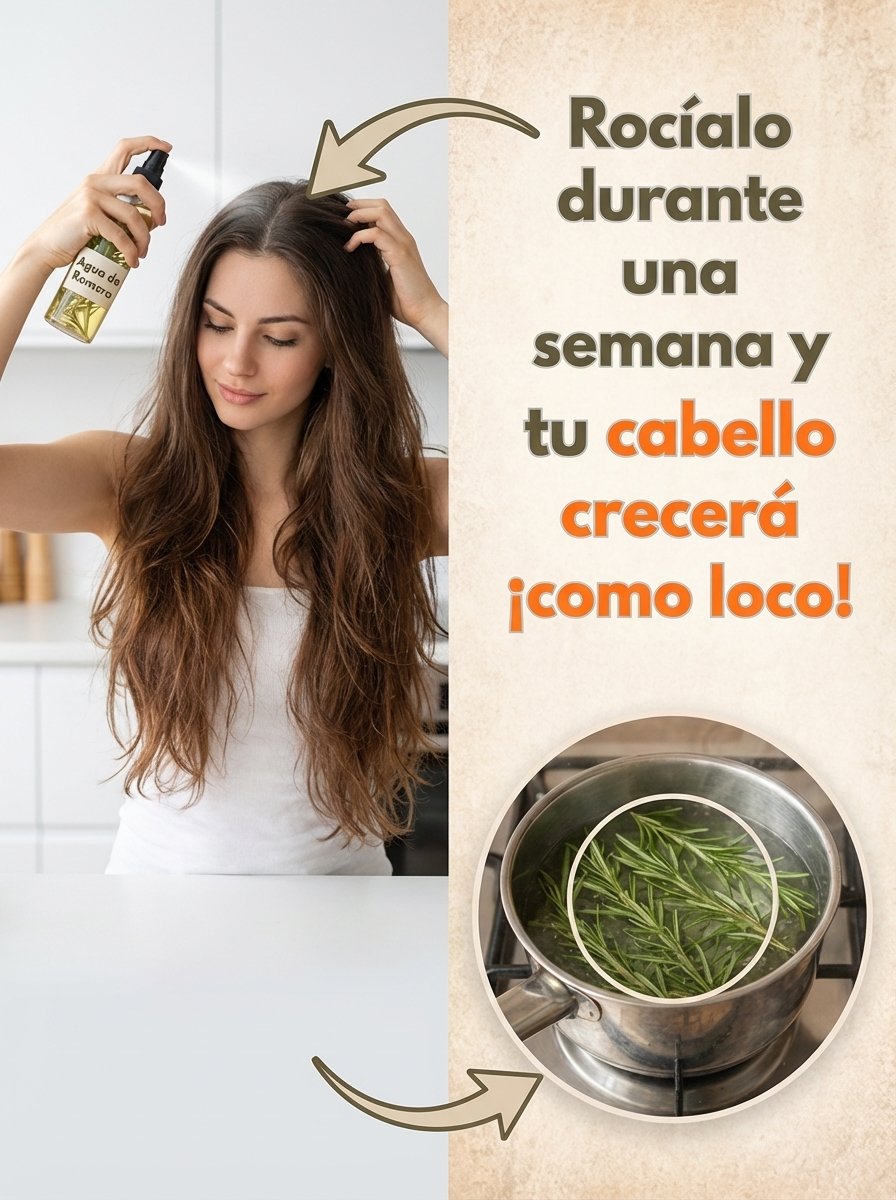 ¿Tu Cabello No Rinde? El Ritual de Romero que NADIE te ha Contado y que Podría Transformar tu Melena en Días