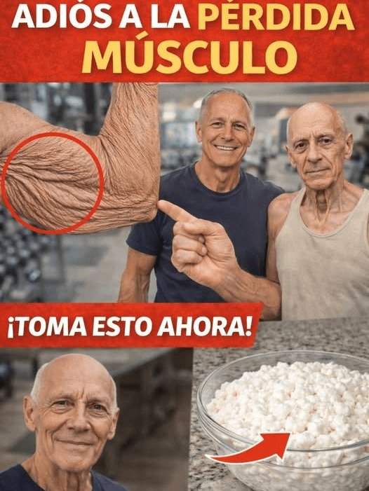 ¡NO IGNORES ESTO! El Alimento SECRETO que Detiene la Pérdida Muscular en Adultos (+50) (¡y no es lo que piensas!)