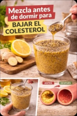 ¡El Truco Secreto de 3 Ingredientes que Baja Tu Colesterol MIENTRAS Duermes! No te lo Pierdas
