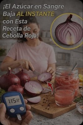 ¿Cansado del Azúcar Alta? ¡Este Simple Truco con Cebolla Morada Baja tu Glucosa al Instante y te Sorprenderá!