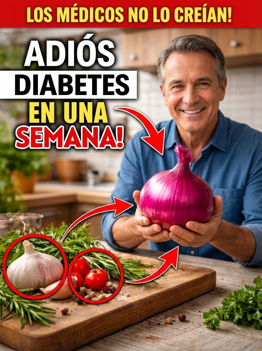 ¡IMPACTANTE! El Secreto de la Cebolla Morada que Podría REVOLUCIONAR tu Control de la Diabetes (¡Pocos lo Saben!)