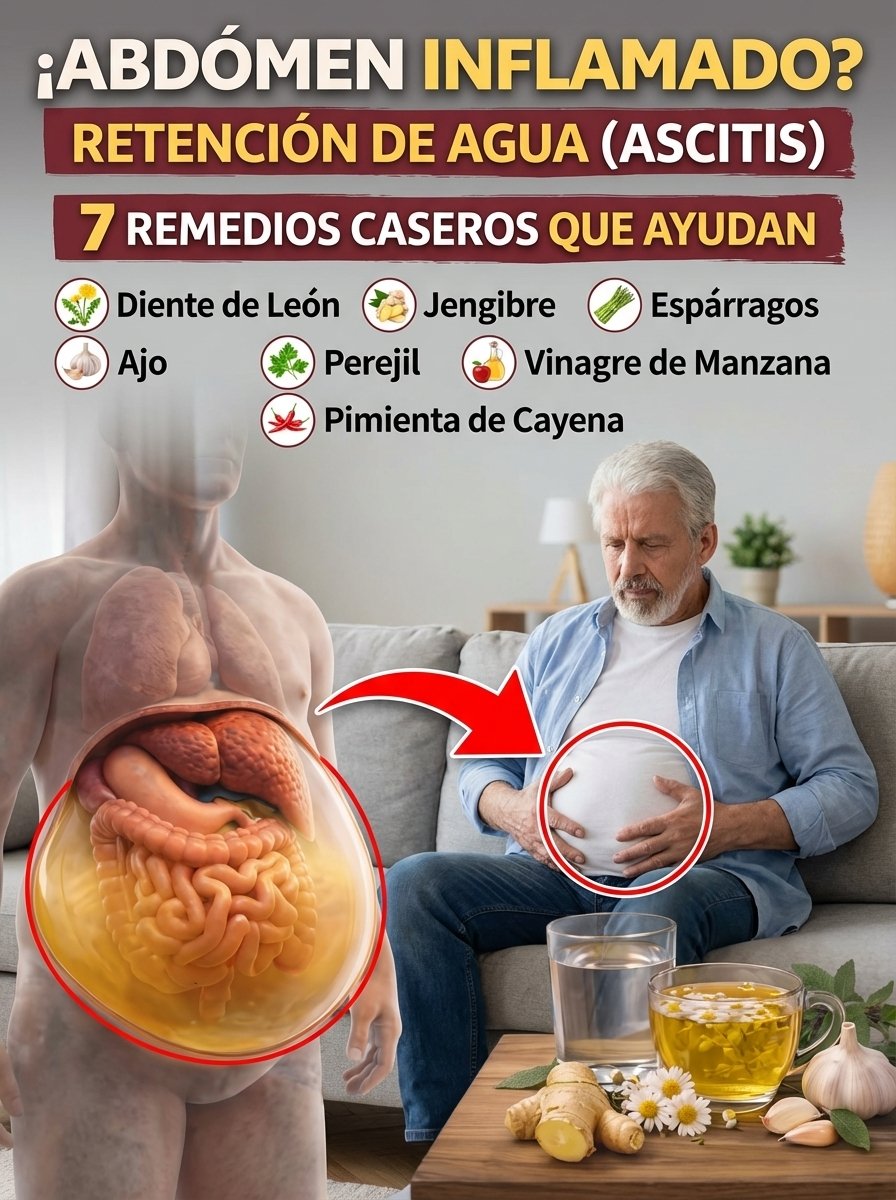 ¡Adiós Abdomen Hinchado! Los 7 Secretos Caseros que Te Harán Sentir Ligero en Días (¡No te lo Pierdas!)