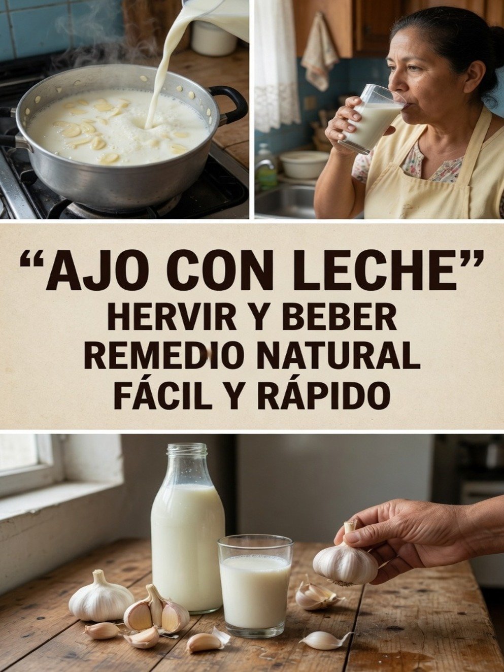 El Remedio MILENARIO que Nadie Te Contó: Hierve Ajo en Leche y Transforma Tu Salud en Días