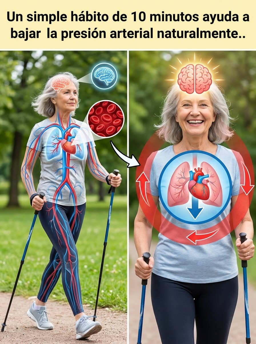 ¡NO LO SABÍAS! Este Hábito de 10 Minutos Podría CAMBIAR tu Presión Arterial PARA SIEMPRE (Y es Más Fácil de lo que Crees)