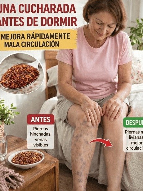 ¡El Truco Nocturno MÁS FÁCIL para ELIMINAR la Mala Circulación en 24 Horas! (Miles ya lo están haciendo)