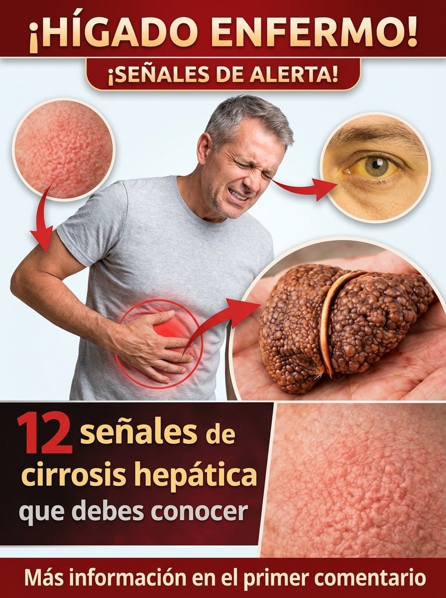 ¡URGENTE! Tu Hígado Te Está Gritando Ayuda: 12 Señales Silenciosas Que NUNCA Debes Ignorar