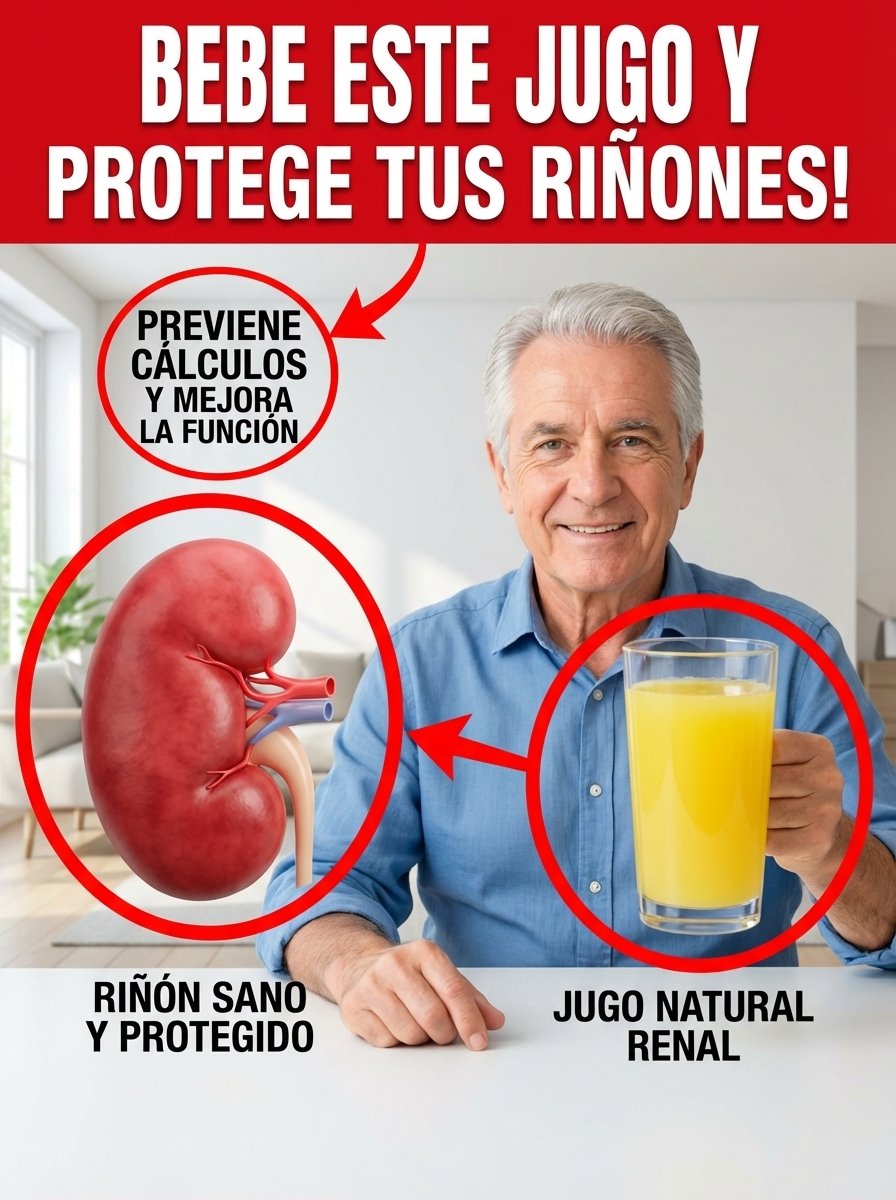 ¡Alerta! Tus Riñones Podrían Estar en Peligro y NO lo Sabes: Un Vaso de Esto lo Cambia TODO