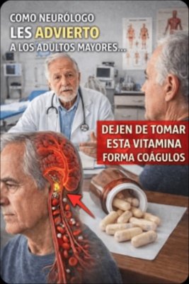 ¡ALERTA MÁXIMA! Esta Vitamina 'Inocente' Que Millones de Adultos Mayores Toman Podría Estar DAÑANDO Tu Circulación Cerebral (Y No Lo Sabes)