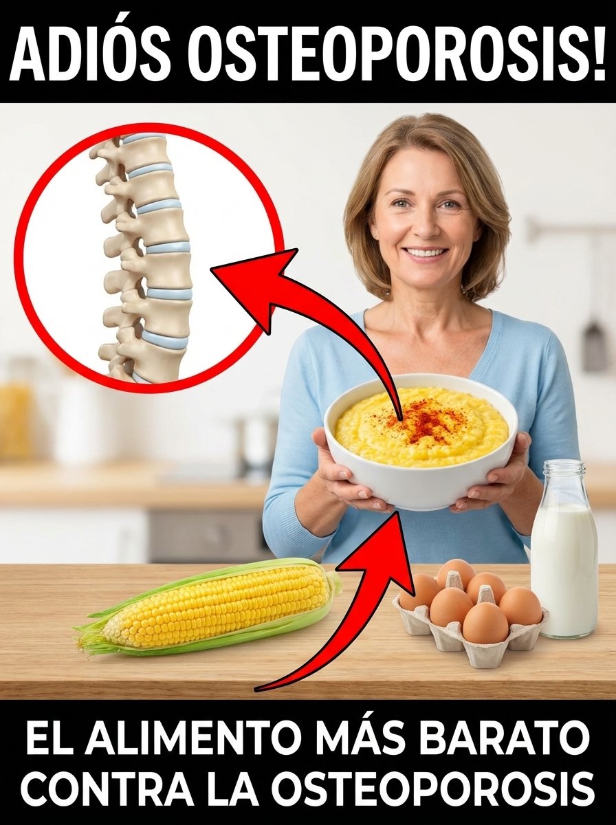 ¡El secreto que NADIE te cuenta! Este alimento BARATO es la clave para huesos de hierro después de los 60 (¡y lo tienes en casa!)