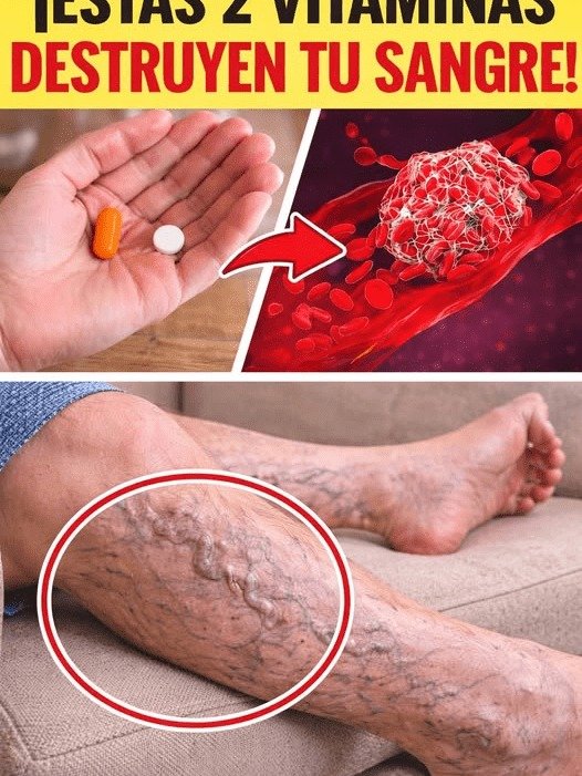 ¡PELIGRO SILENCIOSO! Adultos Mayores: NUNCA tomen estas 2 Vitaminas Juntas (Podría ser Fatal)