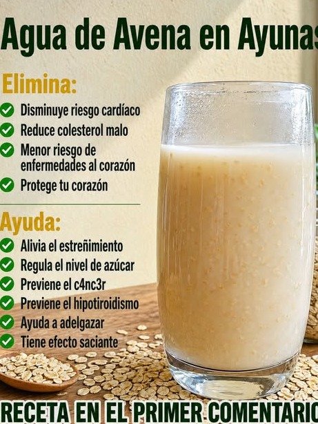 ¡El Secreto Que Tu Cuerpo Te Suplicaba! Descubre Por Qué DEBES Tomar Agua de Avena en Ayunas AHORA Mismo (y cómo te cambiará la vida)