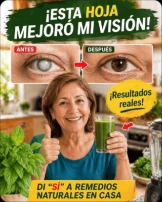 ¡ALERTA! Si crees en la 'Hoja Milagro' para la vista, tus ojos están en PELIGRO. La VERDAD que NADIE te cuenta.