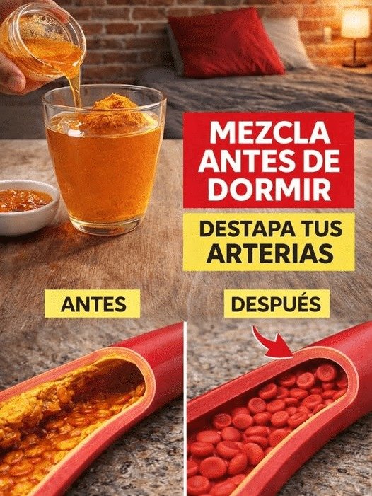 ¡El Secreto Revelado! Mezcla Estos 3 Ingredientes CADA Noche y Regenera tus Arterias MIENTRAS Duermes (¡Adiós Piernas Hinchadas!)