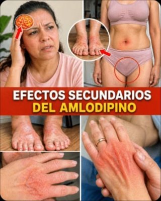 ¡ALERTA MÁXIMA! ¿Tomas Amlodipino? Tu cuerpo te envía ESTAS 6 señales URGENTES que NUNCA debes ignorar (y un error CRUCIAL que todos cometen)