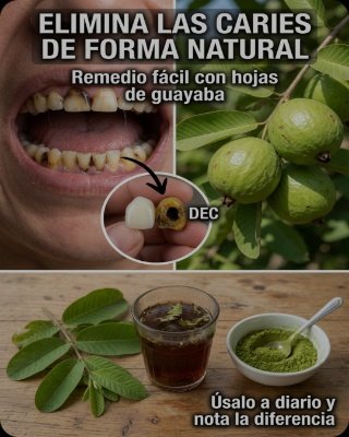 ¡El Secreto Natural para una Sonrisa Radiante que NADIE te ha Contado! (Las Hojas de Guayaba lo Cambian TODO)