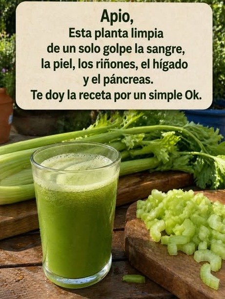 ¡El SECRETO MEJOR GUARDADO! 7 Razones por las que el Apio Revolucionará tu Salud: Circulación, Detox y Más (¡No te lo Creerás!)
