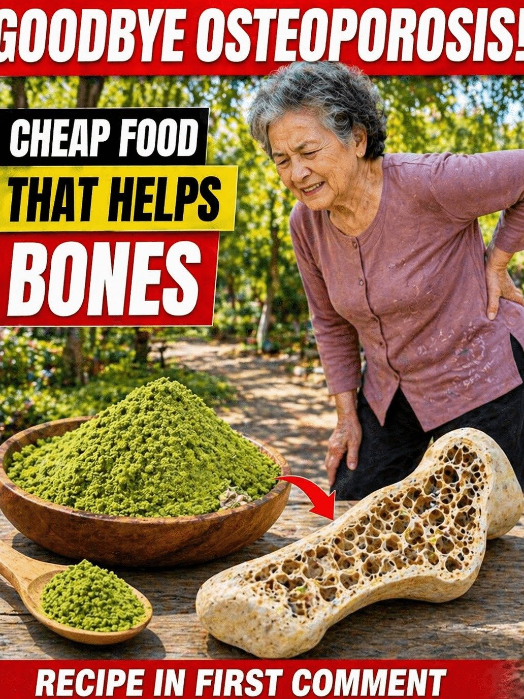 ¡El Secreto de 5 Pesos para Huesos de Acero después de los 60 que NADIE te ha contado!