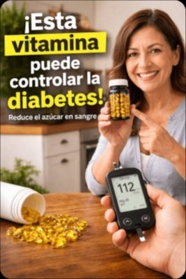 Diabetes: ¿IGNORAS estas 3 vitaminas ESENCIALES? Podrían estar saboteando tu control y nadie te lo ha dicho (¡hasta ahora!)