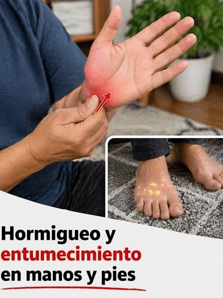 ¡ALERTA! ¿Hormigueo en Manos y Pies? Podría ser una Señal Oculta (¡Y cómo solucionarlo YA!)