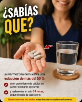 ¡ALERTA URGENTE! ¿Ivermectina para el Cáncer? El Dato Crucial que NINGÚN viral te está Contando (y que podría salvarte)