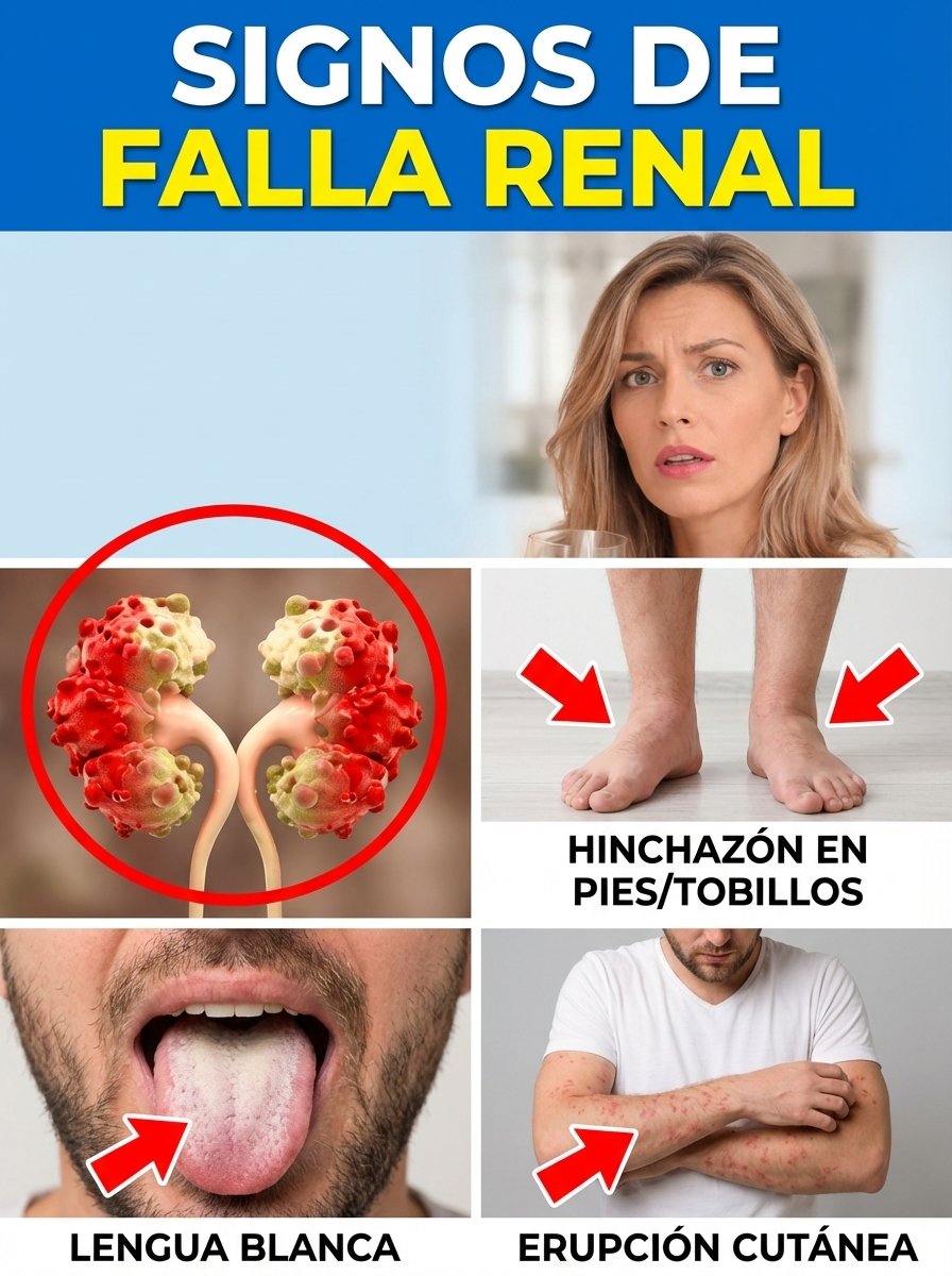 ¡ALERTA MÁXIMA! 23 Señales Silenciosas de Tus Riñones Que Estás IGNORANDO (La #7 Es Crucial y Pocos la Conocen)