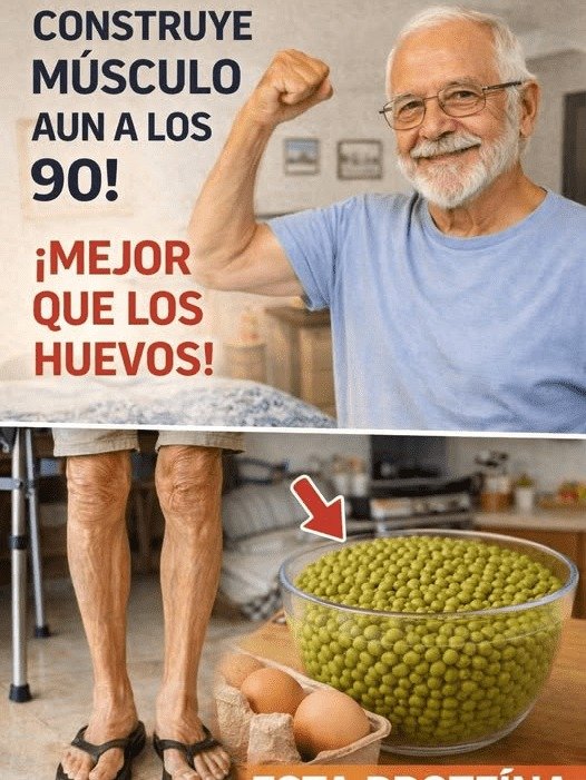 ¡Alerta si tienes más de 70! Tu cuerpo te pide ESTO a gritos y no lo sabes: La proteína vegetal SECRETA que detiene la pérdida muscular