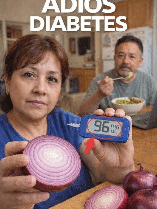 ¡Alerta Adultos Mayores! El ÚNICO truco con cebolla morada que estabilizará tu azúcar y nadie te ha contado (hasta ahora)
