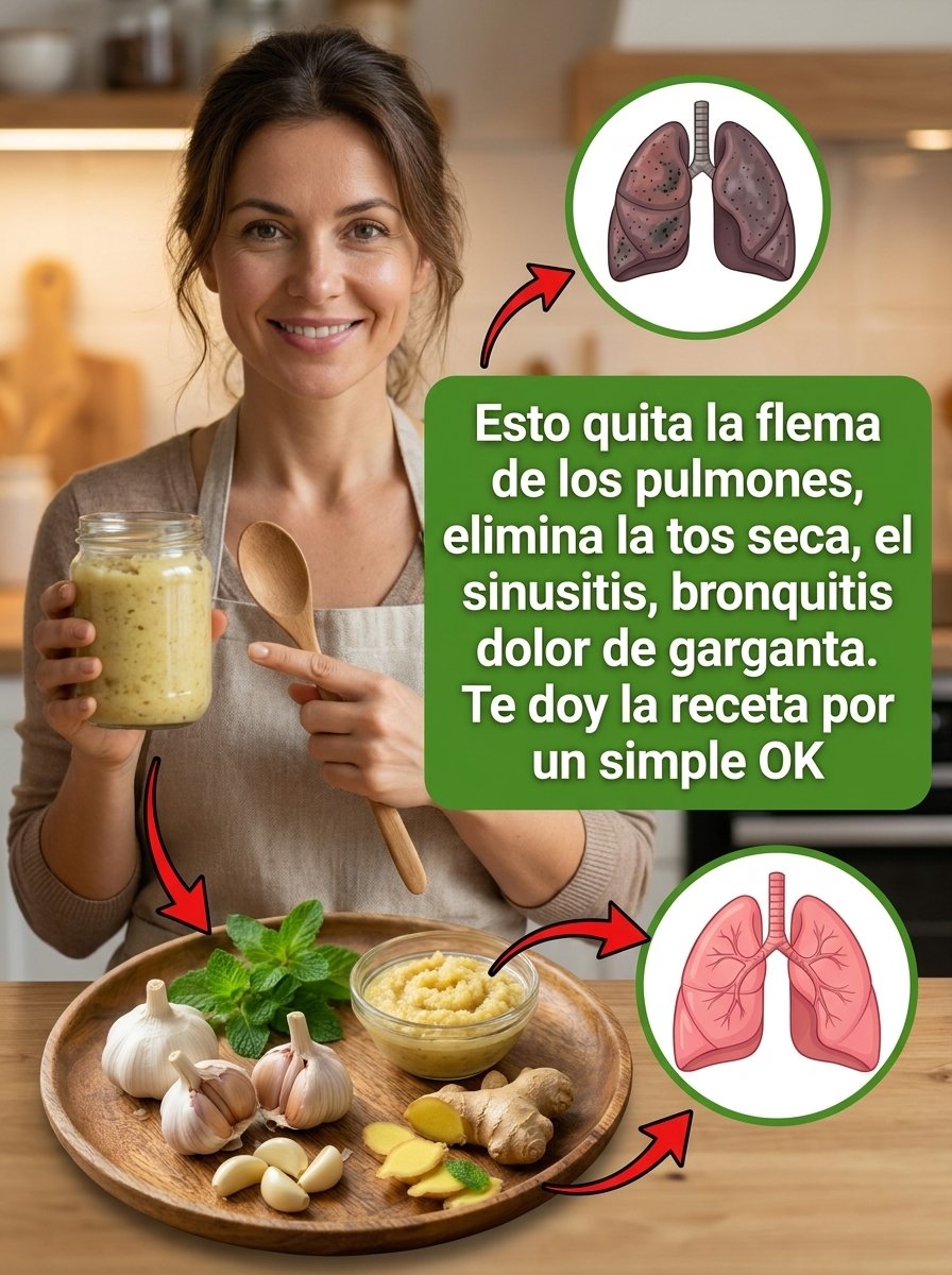 ¡No Sufras Más! Descubre CÓMO Eliminar la Flema de tus Pulmones en HORAS con ESTOS 7 Remedios Naturales (El #3 es MÁGICO)