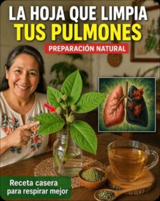 ¡El Secreto Olvidado de Una Sola Hoja que Desintoxicará Tus Pulmones y Transformará Tu Respiración para Siempre!