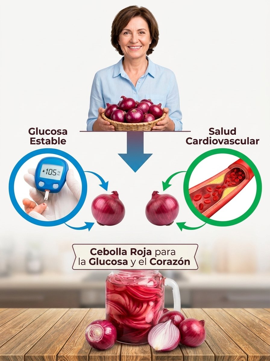 ¿Azúcar Disparada? El SECRETO VIRAL de la Cebolla Morada que NADIE TE HA CONTADO para Controlar tu Glucosa (¡Prepárate para el Cambio!)
